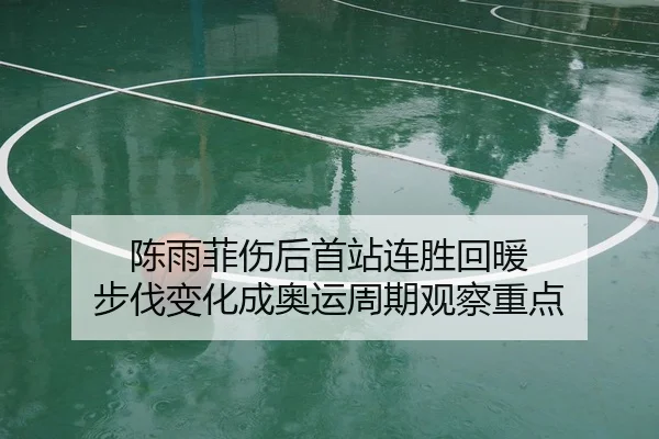 陈雨菲伤后首站连胜回暖 步伐变化成奥运周期观察重点